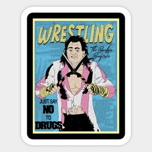 Artwork The Brutus Beefcake Wrestling /// Just Say No To Drugs Sticker